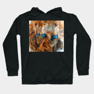 Yellow dancers Hoodie